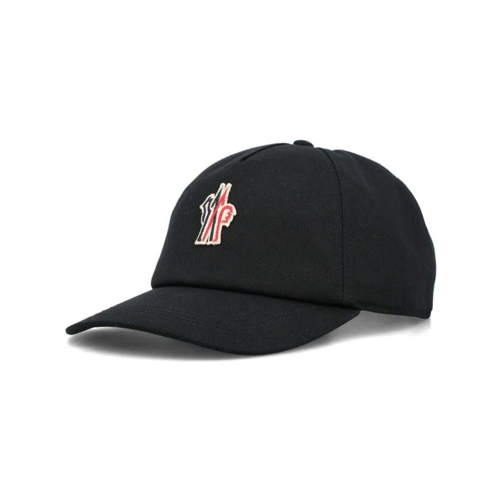 Moncler Men Grenoble: Logo Cotton Baseball Cap